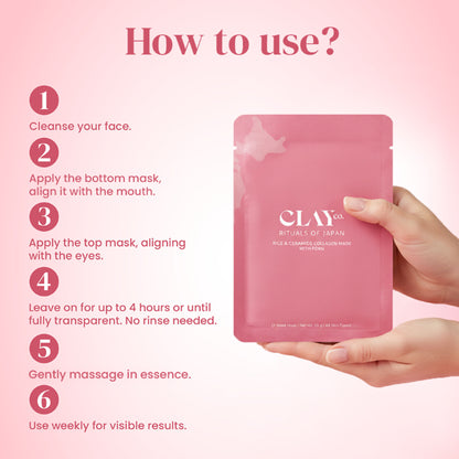 ClayCo Rice & Ceramide Collagen Sheet Mask