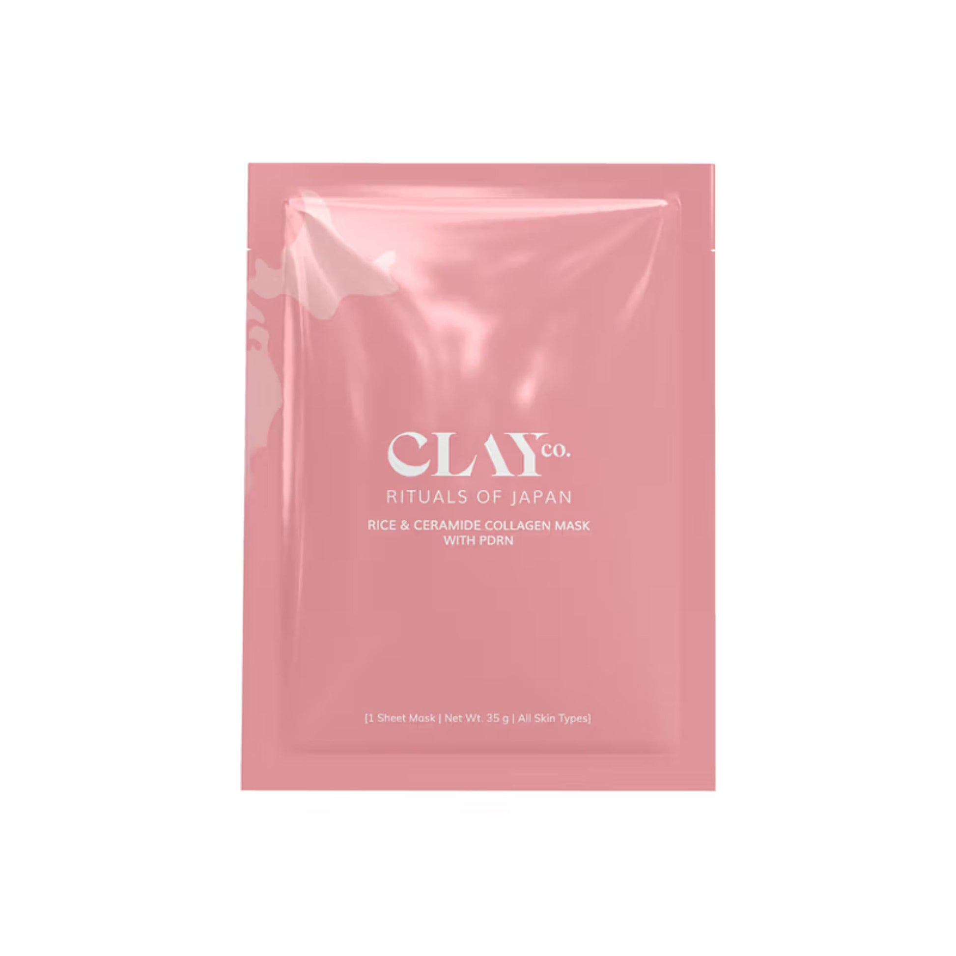 ClayCo Rice & Ceramide Collagen Sheet Mask