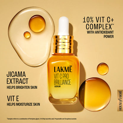 Lakme Vitamin C Brillance Serum With 10% Vit C Complex