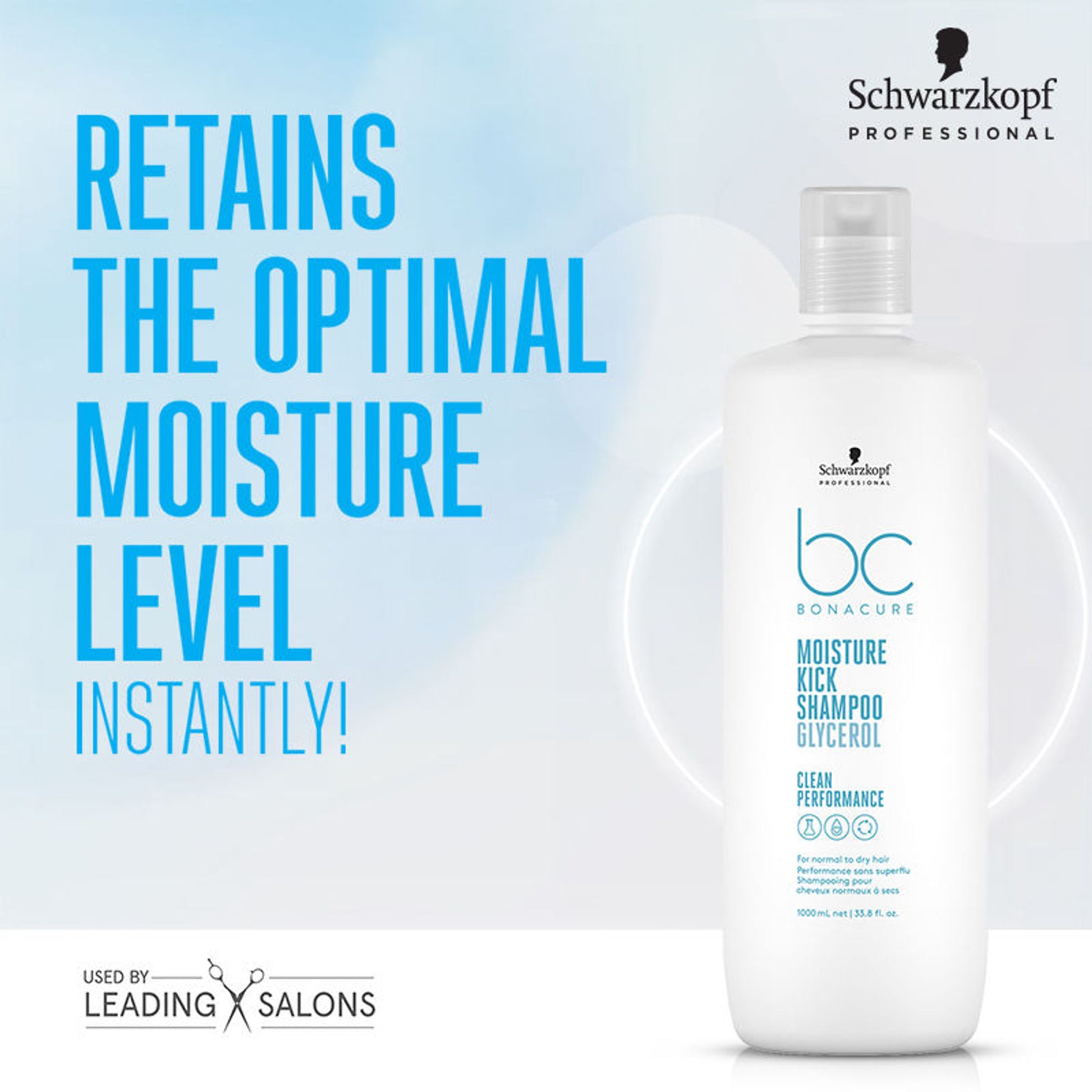 Schwarzkopf Professional Bonacure Hyaluronic Moisture Kick Micellar Shampoo