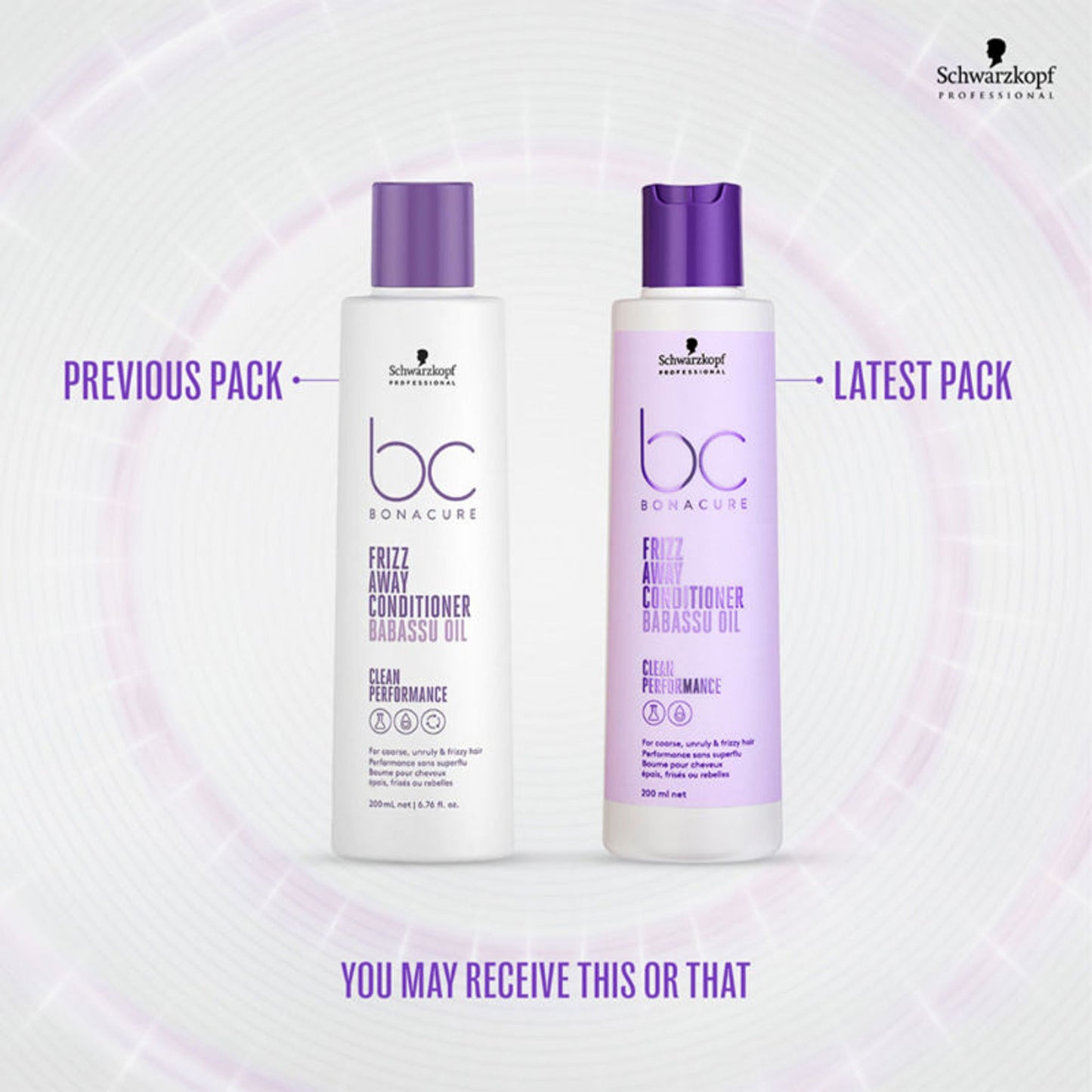 Schwarzkopf Professional Bonacure Frizz Away Conditioner With Babassu Oil