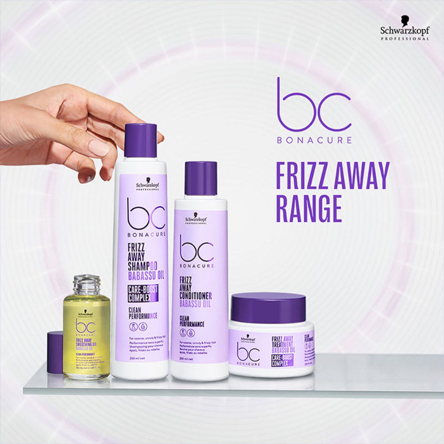 Schwarzkopf Professional Bonacure Frizz Away Conditioner With Babassu Oil
