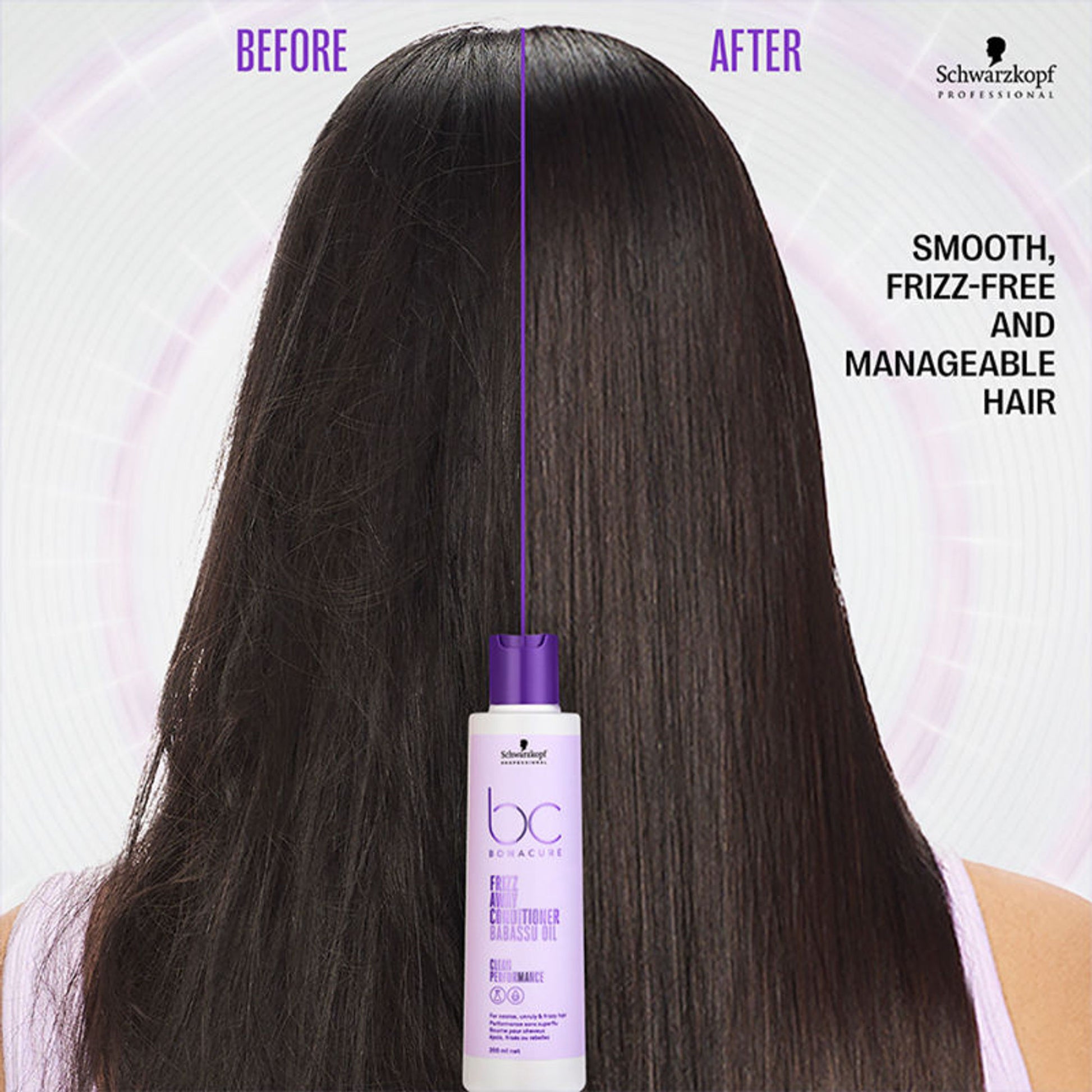 Schwarzkopf Professional Bonacure Frizz Away Conditioner With Babassu Oil