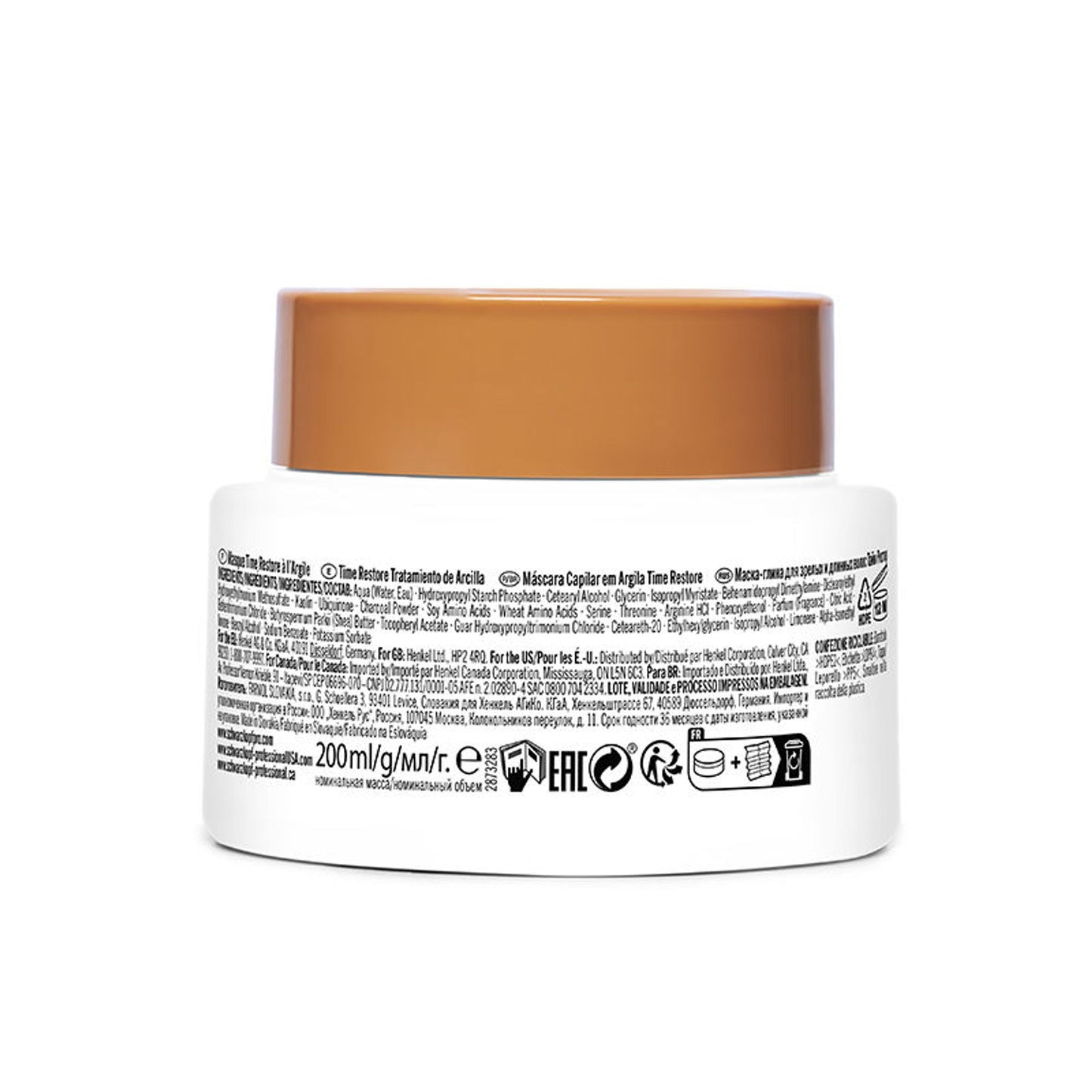 Schwarzkopf Professional Bonacure Time Restore Clay Treatment Mask With Q10+