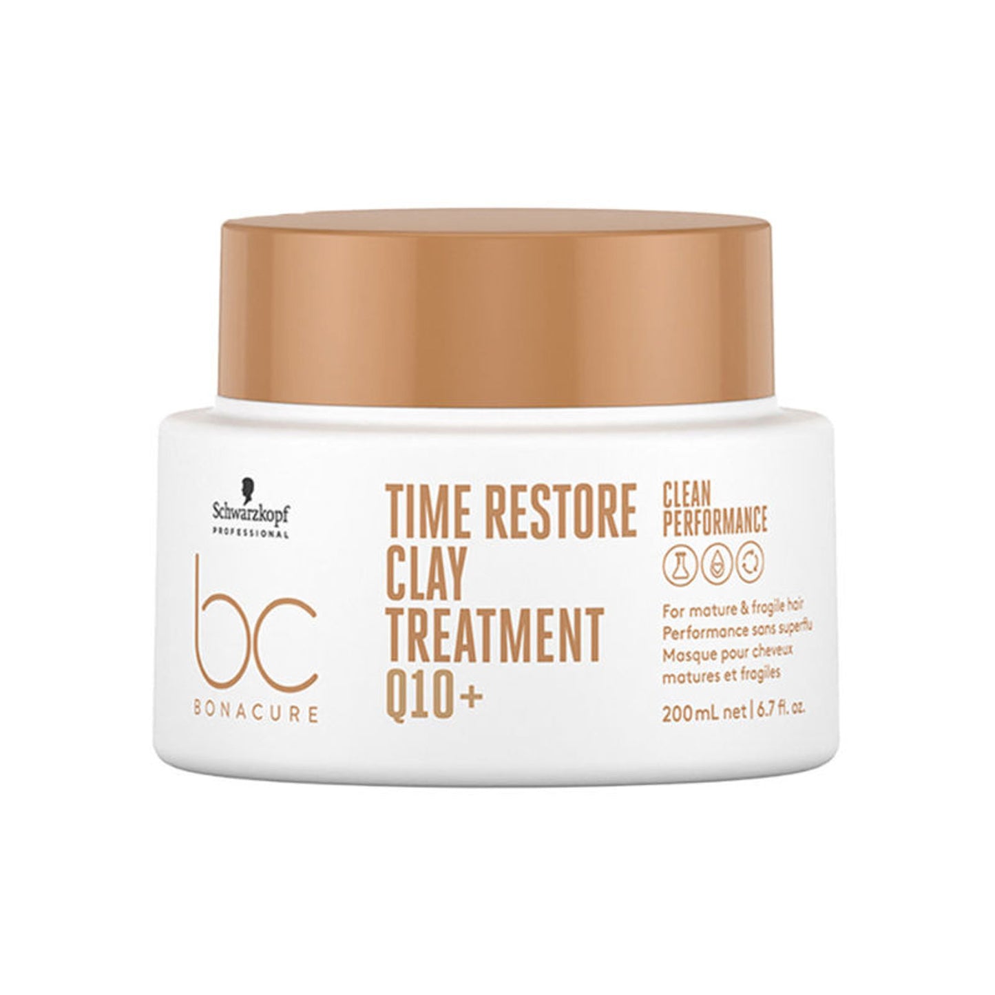 Schwarzkopf Professional Bonacure Time Restore Clay Treatment Mask With Q10+
