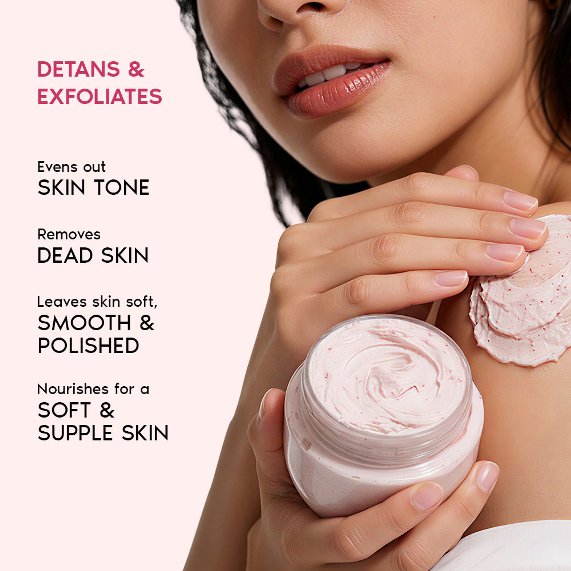 Nykaa Wanderlust Body Scrub - English Country Rose