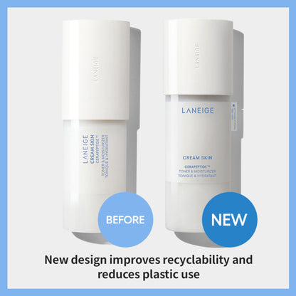 LANEIGE Cream Skin Cerapeptide Toner & Moisturizer