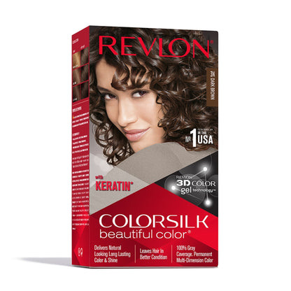 Revlon Colorsilk Hair Color With Keratin - Dark Brown 3N