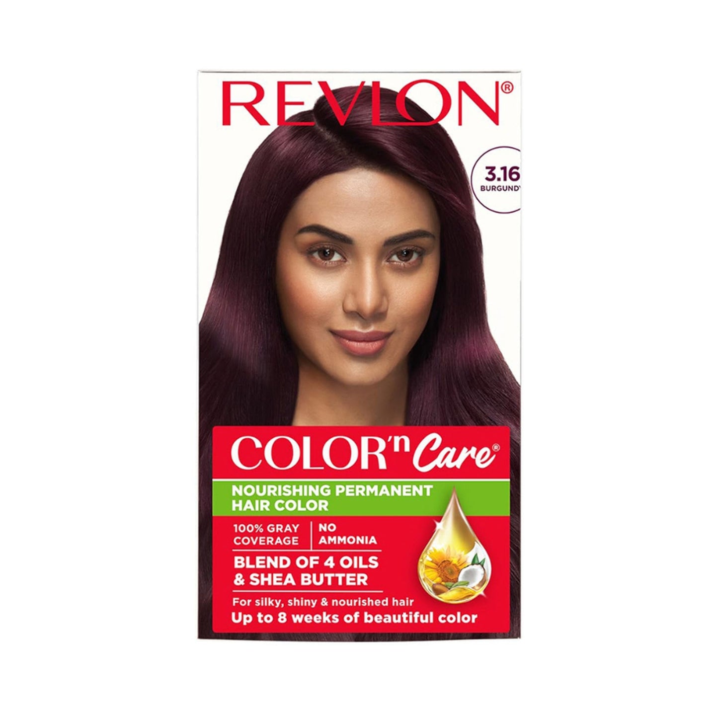 Revlon Color And Care Permanent Hair Color Cream - 3.16 Burgundy
