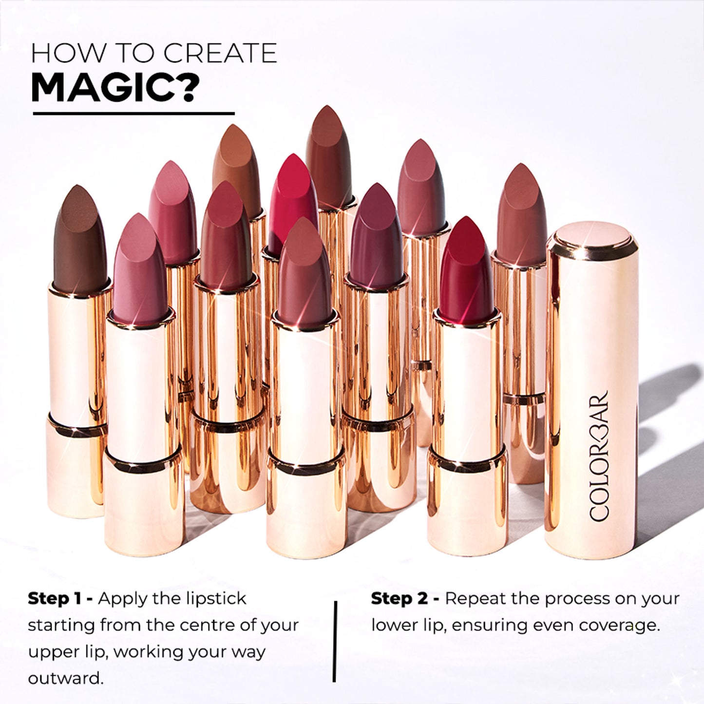 Colorbar Powerkiss Matte Lipstick - Pretty Woman