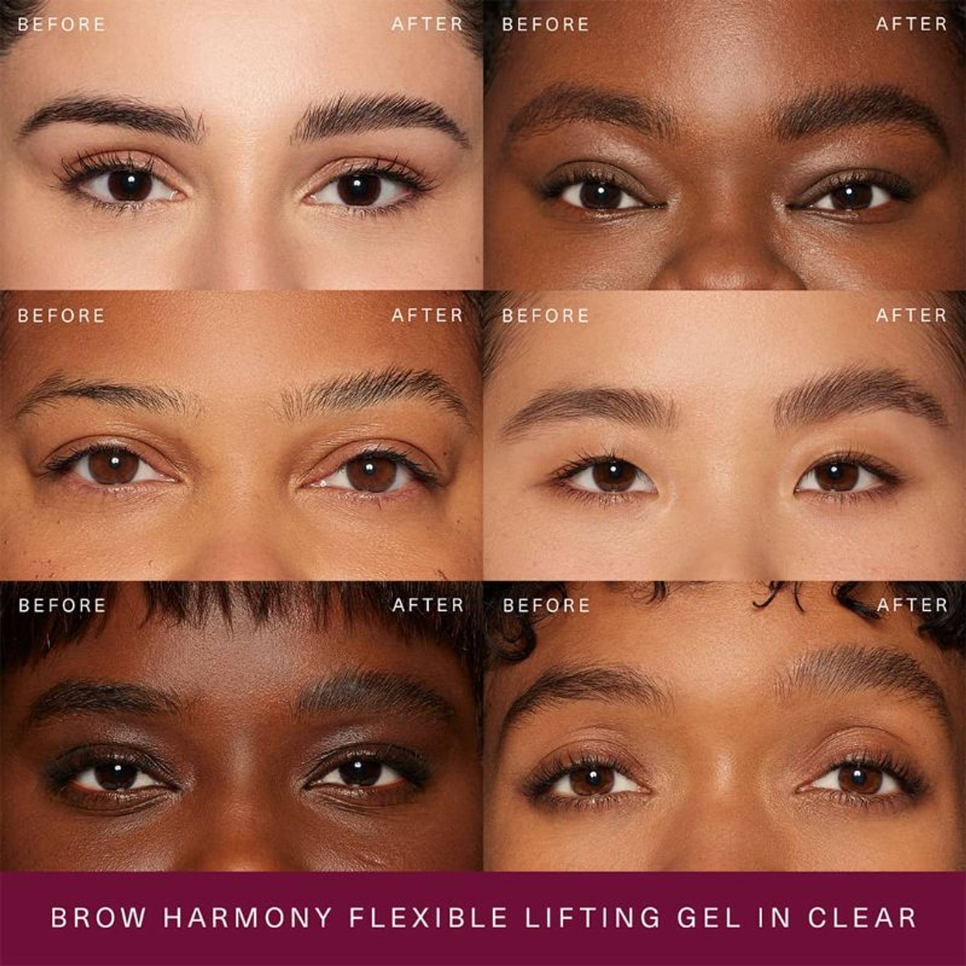 Rare Beauty Brow Harmony Tinted Flexible Lifting Gel - Clear