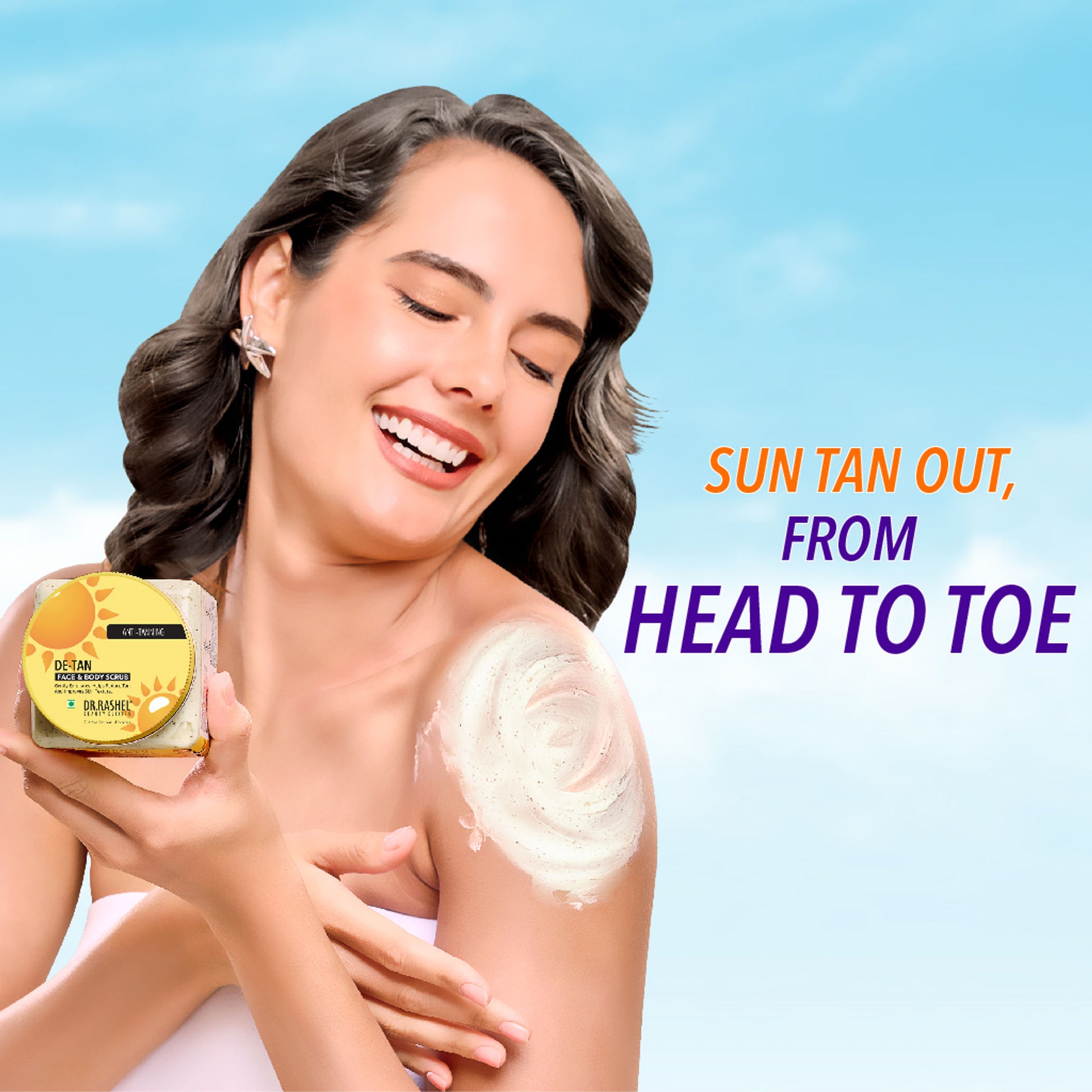DR. RASHEL De-Tan Face & Body Scrub