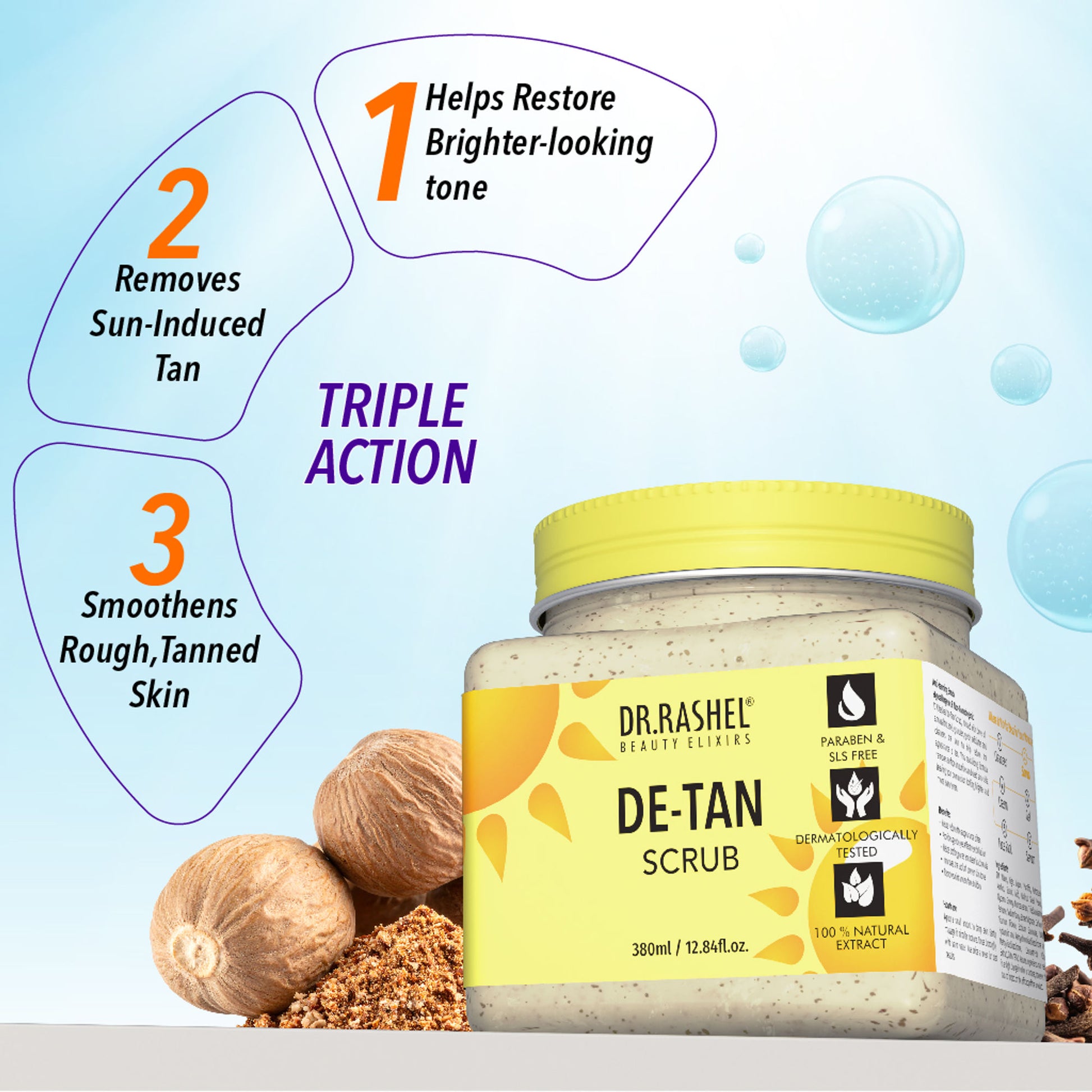 DR. RASHEL De-Tan Face & Body Scrub