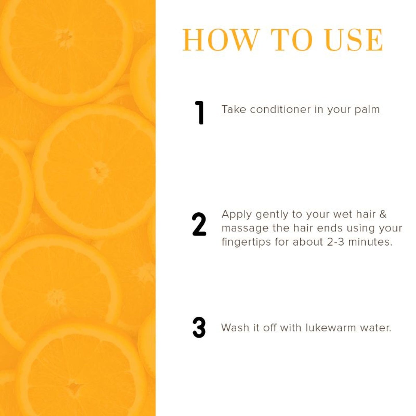 Khadi Natural Orange & Lemongrass Hair Conditioner Restores Shine & Elasticity