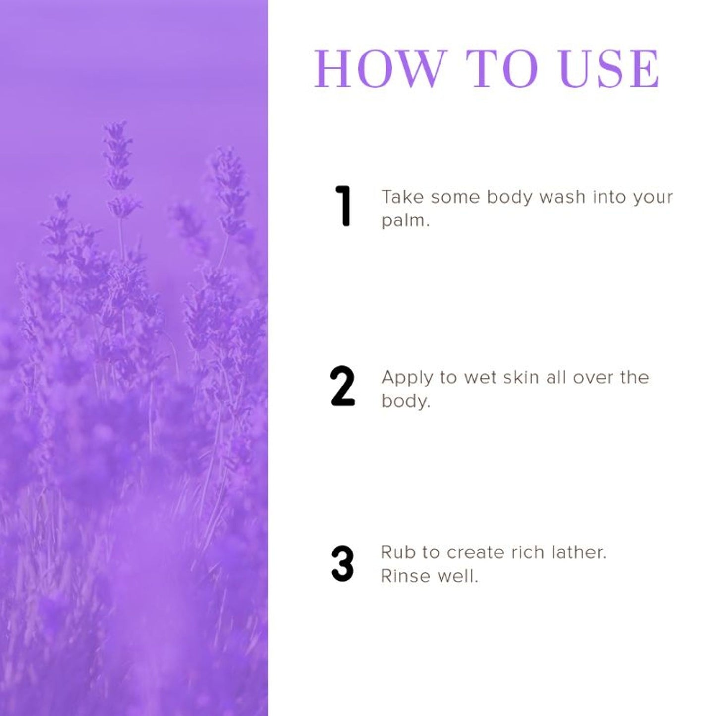 Khadi Natural Lavender & Ylang Ylang Body Wash Cleanses & Nourishes Skin