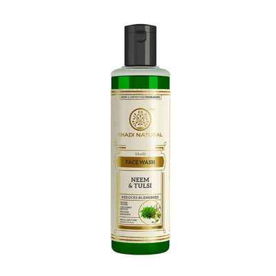Khadi Natural Neem & Tulsi Face Wash Control Excess Oil