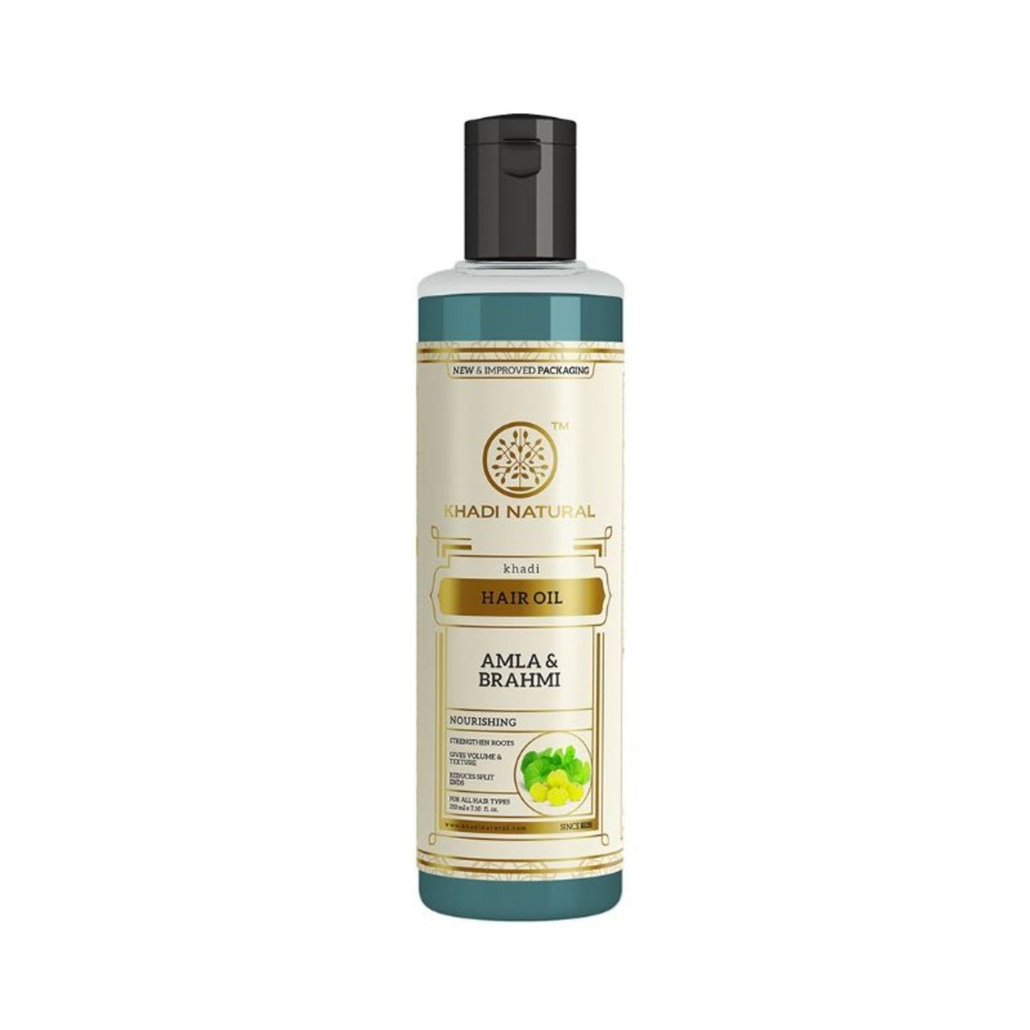 Khadi Natural Amla & Brahmi Hair Oil Control Split Ends
