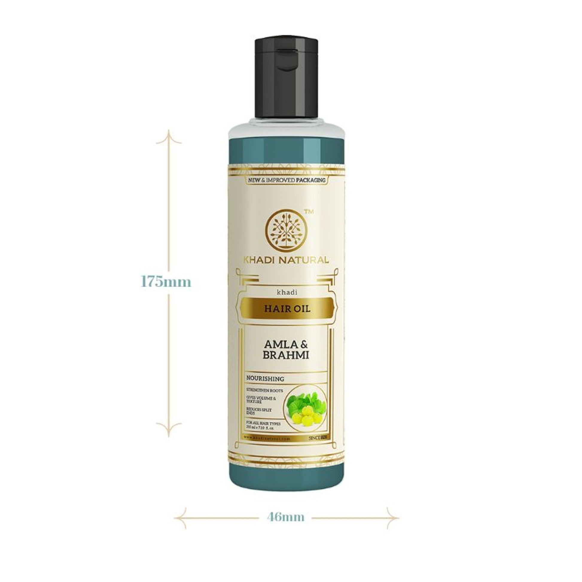 Khadi Natural Amla & Brahmi Hair Oil Control Split Ends