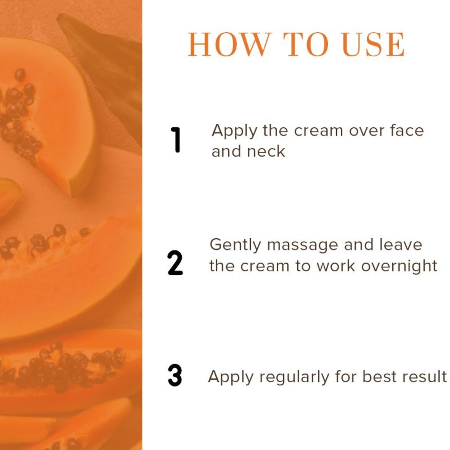 Khadi Natural Saffron Papaya Anti Wrinkle Cream Removes Finelines & Wrinkles
