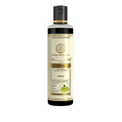 Khadi Natural Pure Amla Hair Oil Anti-Dandruff Paraben & Mineral Oil Free