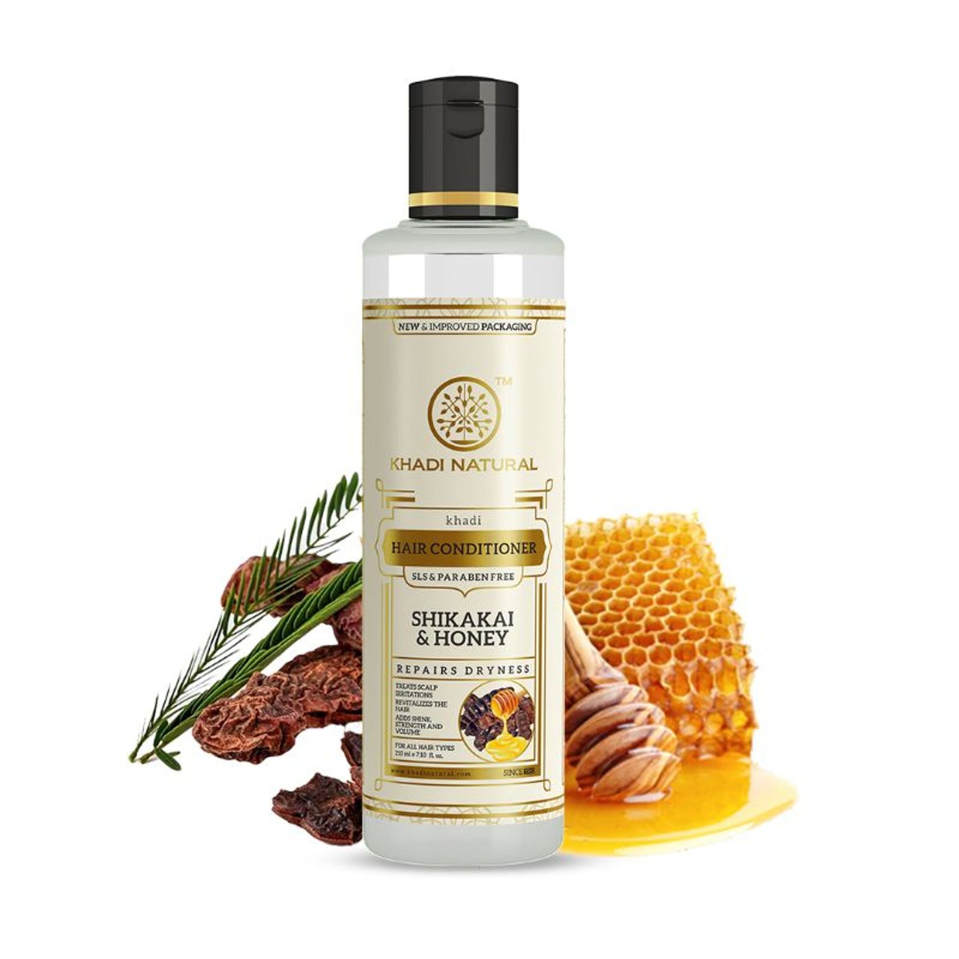 Khadi Natural Shikakai & Honey Hair Conditioner SLS & Paraben Free