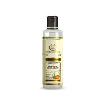 Khadi Natural Orange & Lemongrass Hair Conditioner SLS & Paraben Free