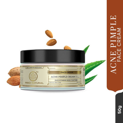 Khadi Natural Acne Pimple Face Cream Controls Acne & Pimples
