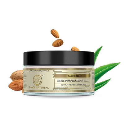 Khadi Natural Acne Pimple Face Cream Controls Acne & Pimples