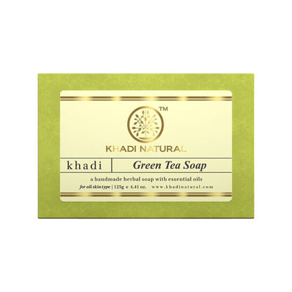 Khadi Natural Green Tea Handmade Soap Reduce Dead Skin Cells