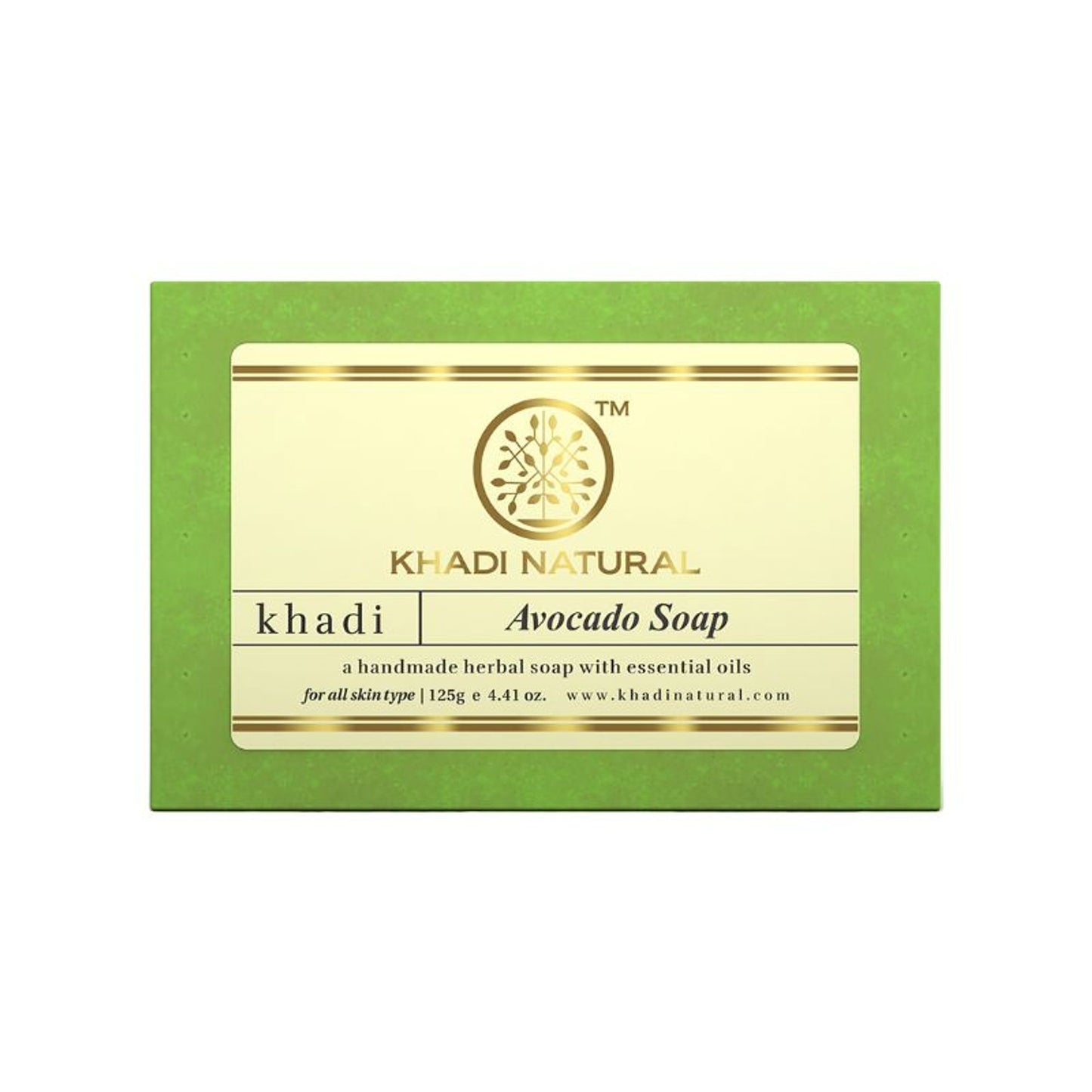 Khadi Natural Avocado Handmade Soap Deep Nourish