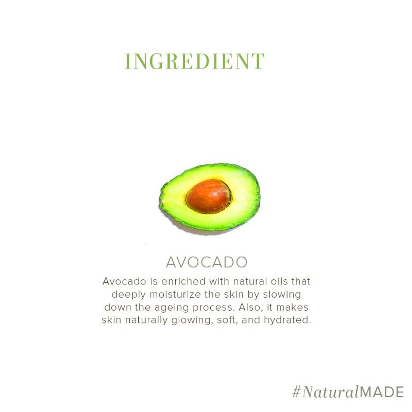 Khadi Natural Avocado Handmade Soap Deep Nourish