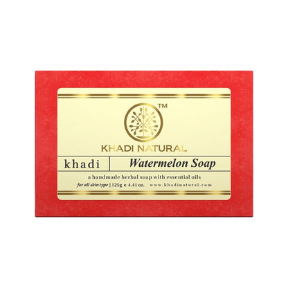 Khadi Natural Watermelon Handmade Soap Reduce tan & Dead Cells