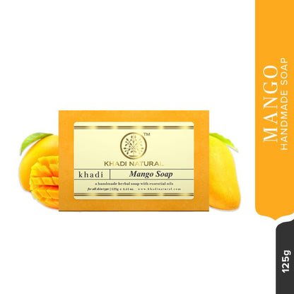 Khadi Natural Mango Handmade Soap Remove Dead Skin Cells