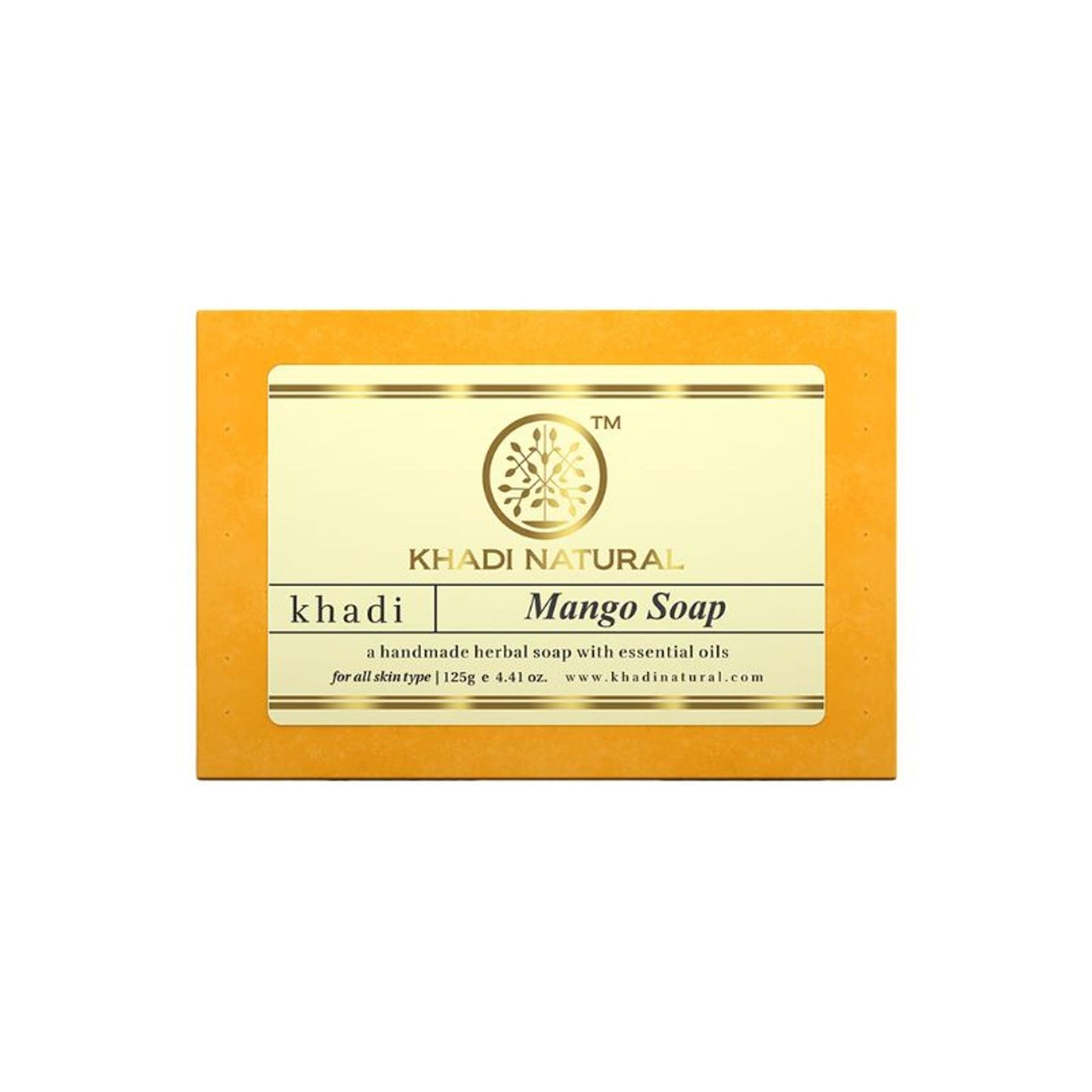 Khadi Natural Mango Handmade Soap Remove Dead Skin Cells