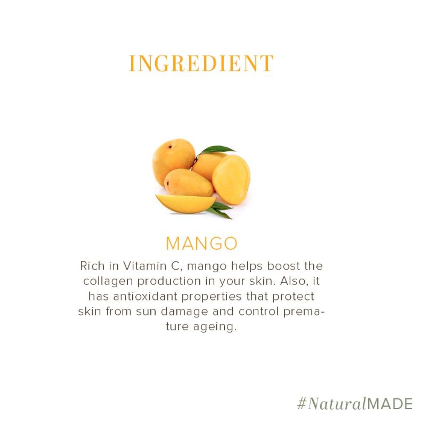 Khadi Natural Mango Handmade Soap Remove Dead Skin Cells