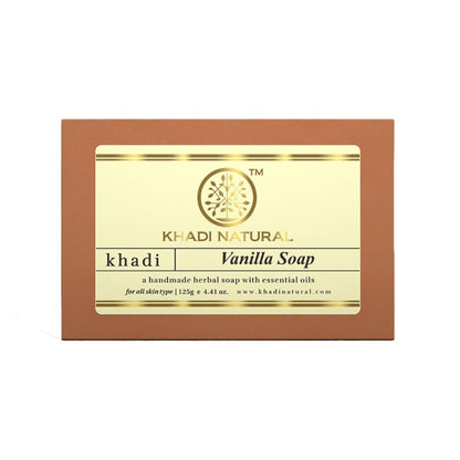 Khadi Natural Vanilla Handmade Soap Anti-bacterial