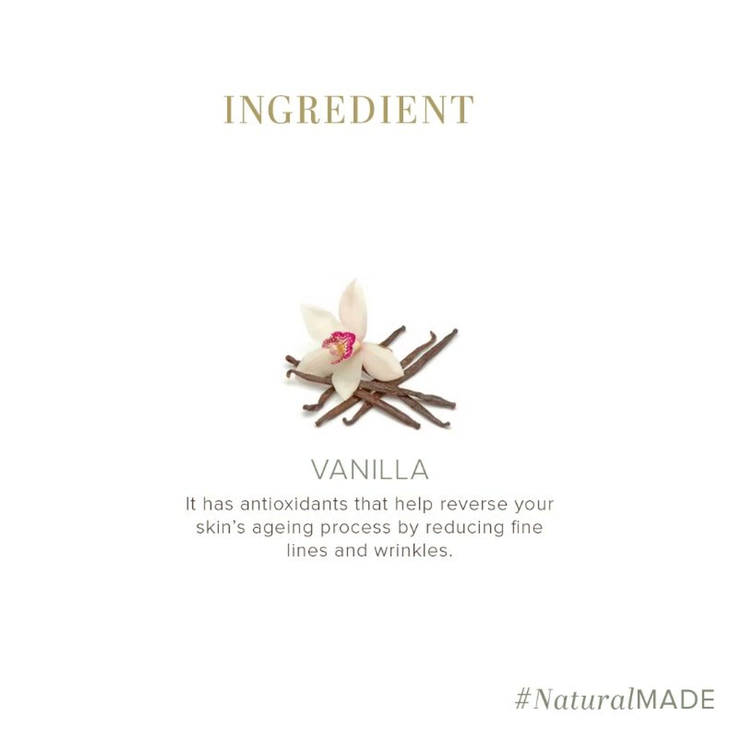 Khadi Natural Vanilla Handmade Soap Anti-bacterial