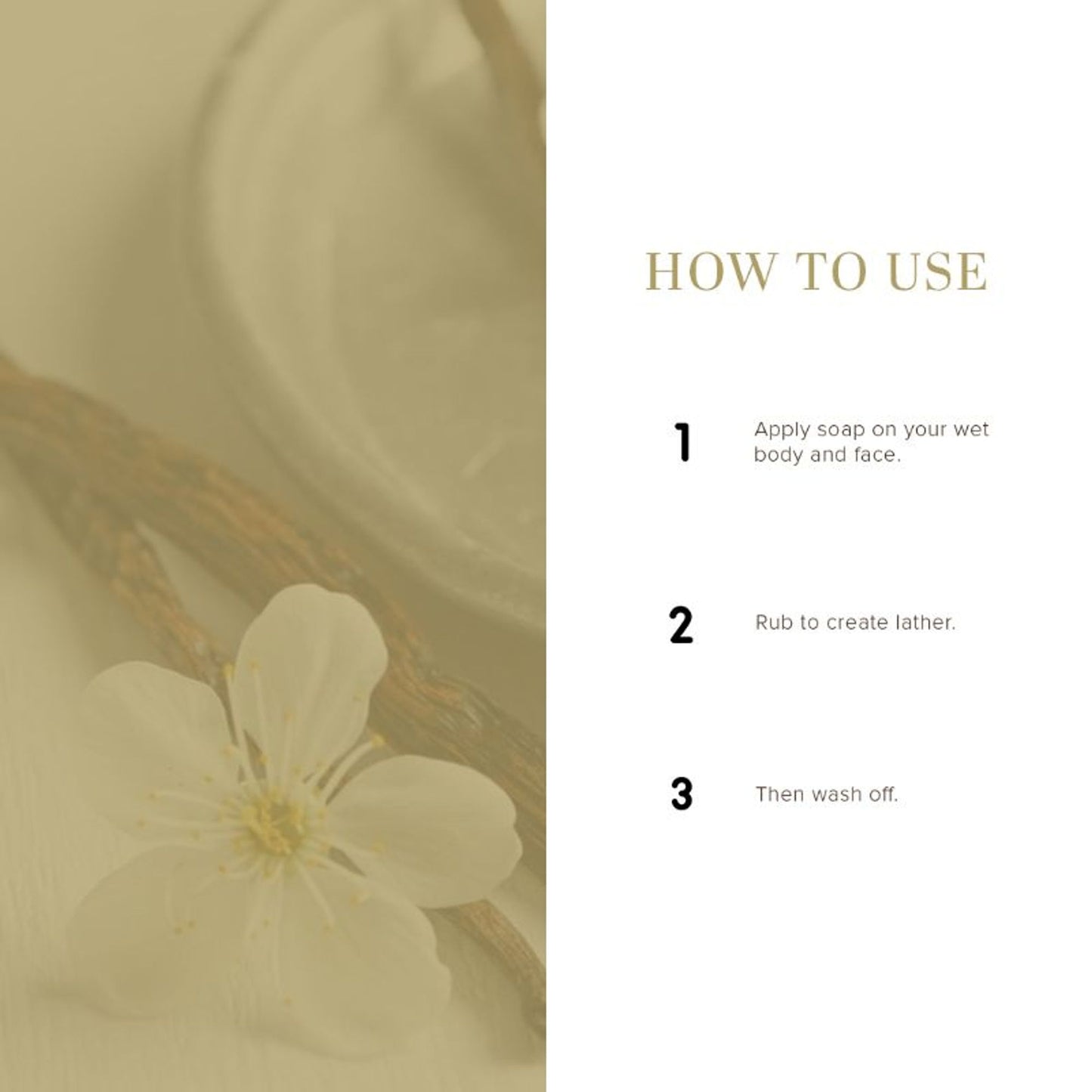 Khadi Natural Vanilla Handmade Soap Anti-bacterial