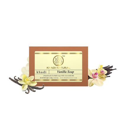 Khadi Natural Vanilla Handmade Soap Anti-bacterial