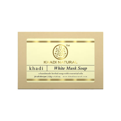 Khadi Natural White Musk Handmade Soap Smooth & Hydrated Skin