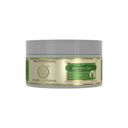 Khadi Natural Green Aloe Vera Facial Massage Gel Reduce Tan & Stress marks