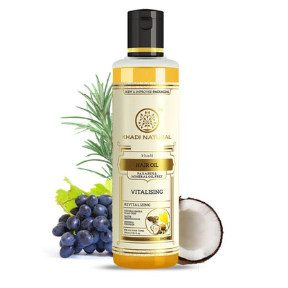 Khadi Natural Vitalising Hair Oil Paraben & Mineral Oil Free