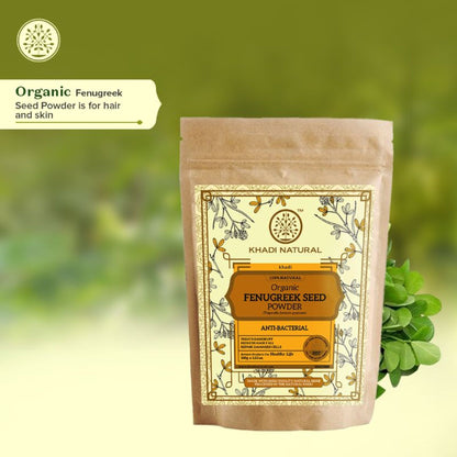 Khadi Natural Fenugreek Seed Organic Powder Anti-Bacterial