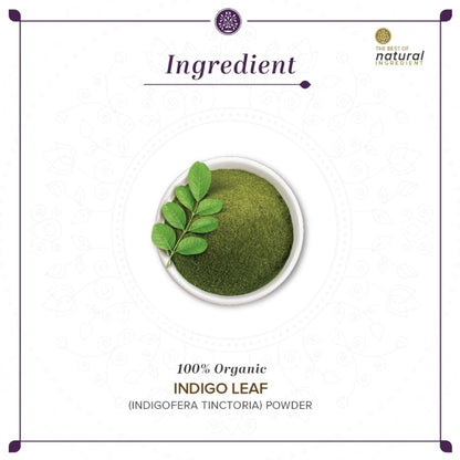 Khadi Natural Indigo Leaf Organic Powder Prevent Scalp Infection