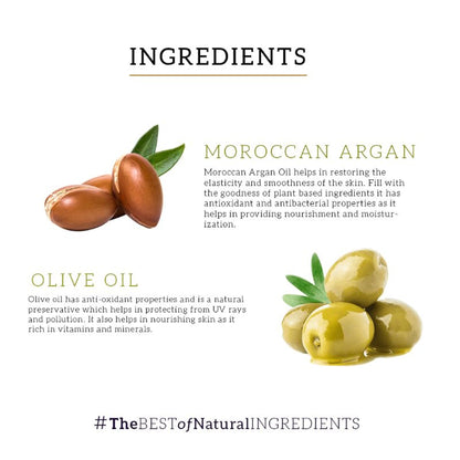 Khadi Natural Moroccan Argan Hair Mask - Power Botanics Regain Hair Strength