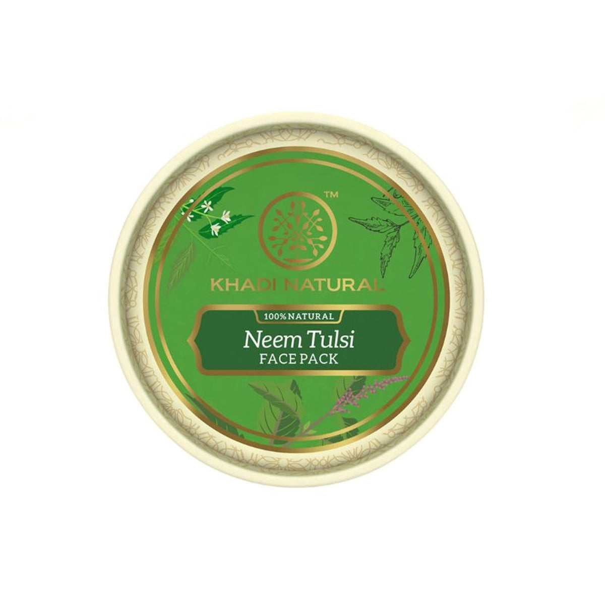 Khadi Natural Neem Tulsi Face Pack Detox & Lighten Skin