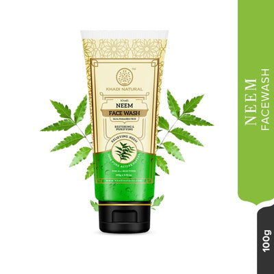Khadi Natural Neem Face Wash Remove Acne & Pimples