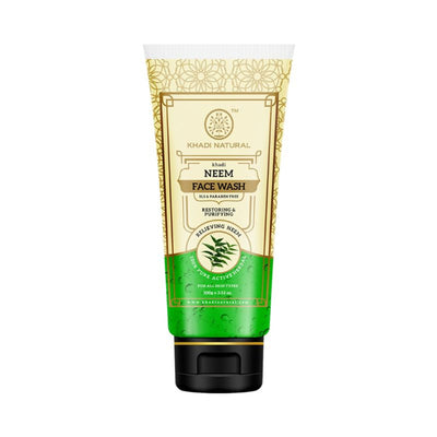 Khadi Natural Neem Face Wash Remove Acne & Pimples
