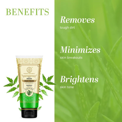 Khadi Natural Neem Face Wash Remove Acne & Pimples