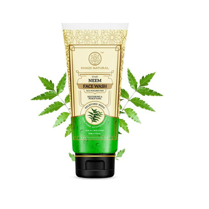 Khadi Natural Neem Face Wash Remove Acne & Pimples